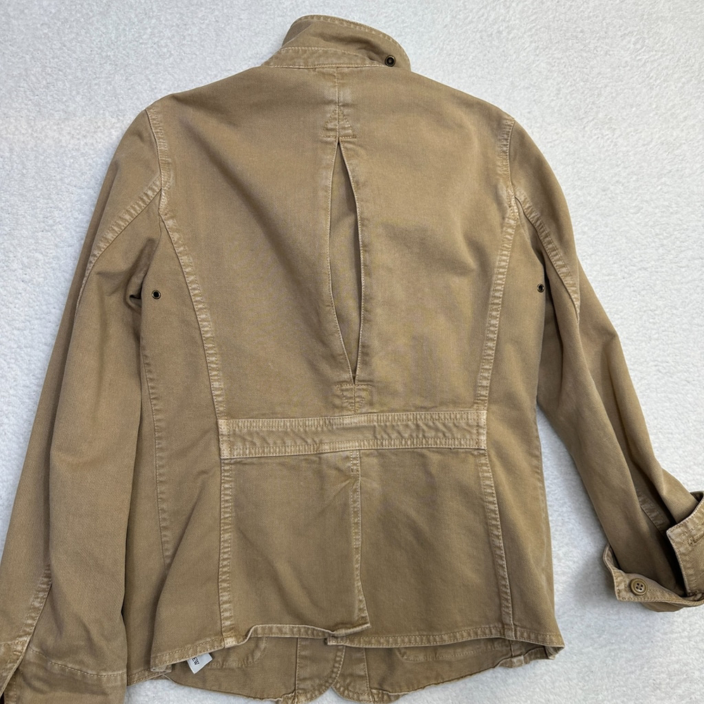 J.‎ Crew Vintage 2004 Field Safari Jacket Tan Women size S - Picture 9 of 13